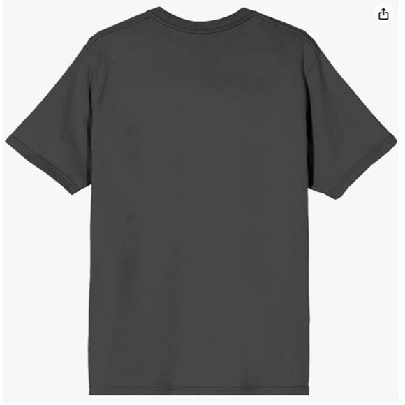 Dragon Ball Z T-Shirt Size M It's Over 9000 Silhouetted Vegeta Gray NEW - Picture 2 of 6